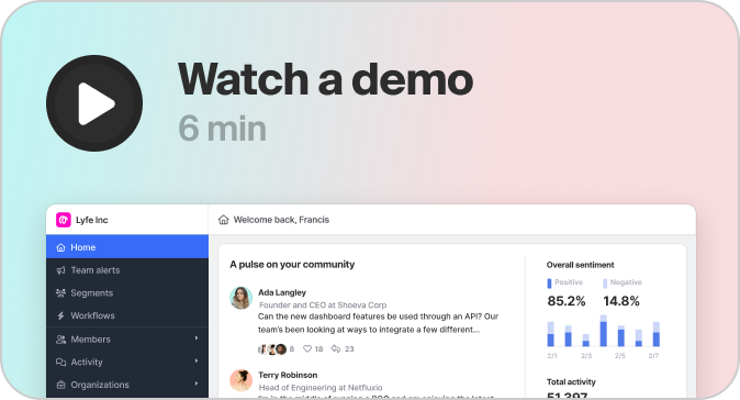 video preview for demo